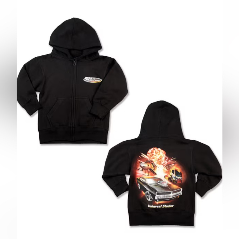 Fast & Furious Youth Medium Hooded Sweatshirt